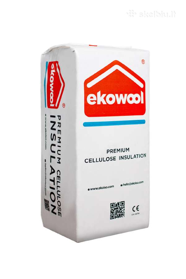 Ekowool Premium ekovata šiltinimui
