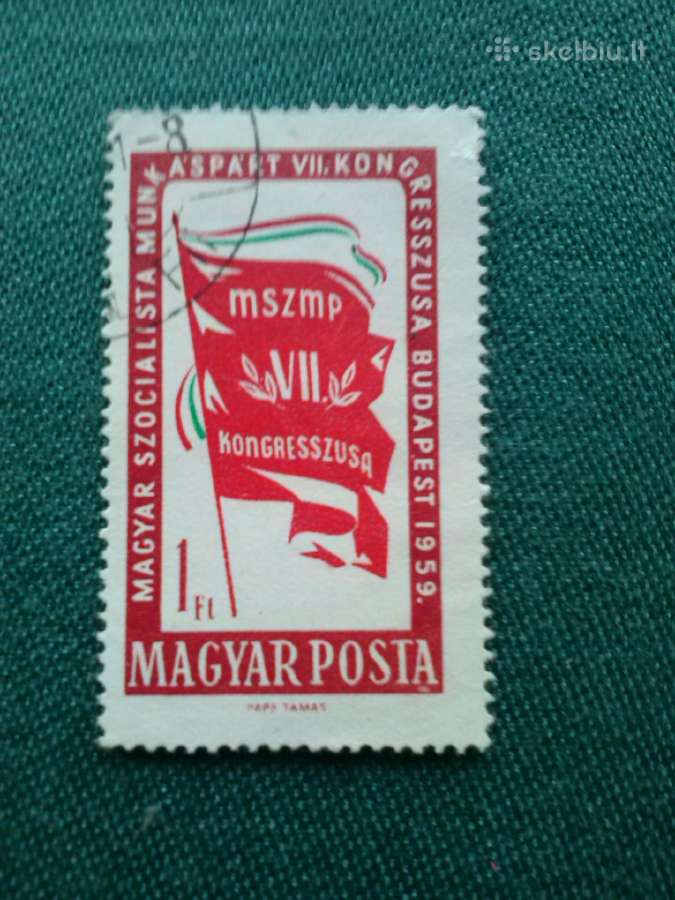 Vengrija. 1959 m.