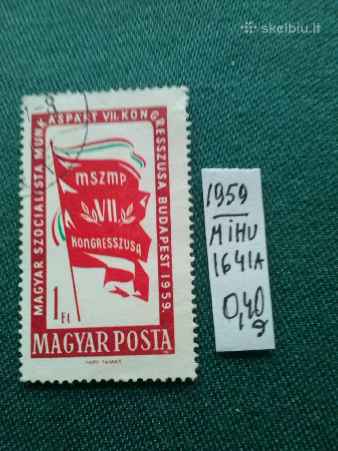Vengrija. 1959 m. - nuotraukos Nr. 2