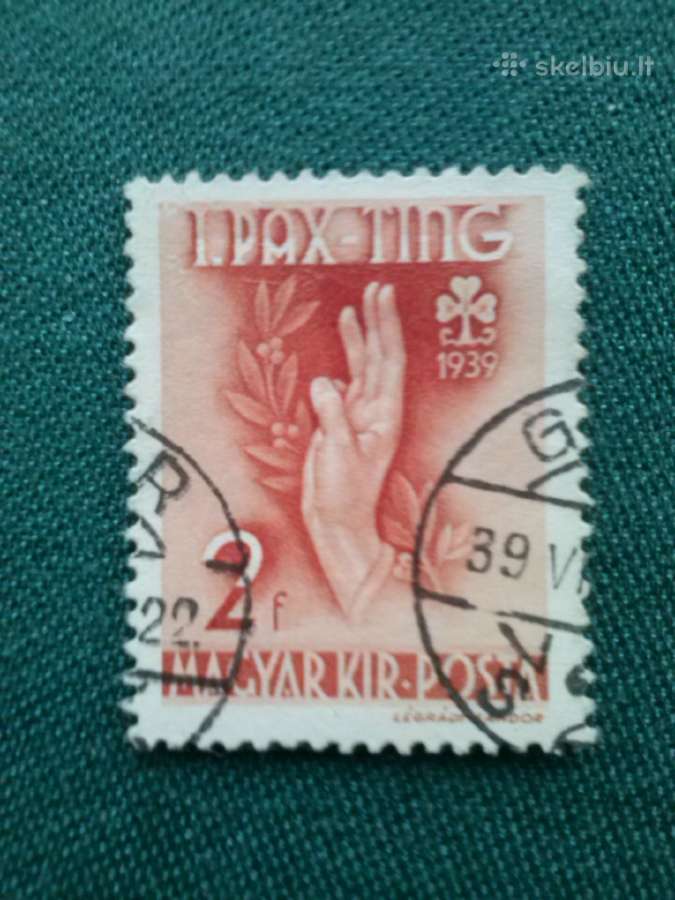 Vengrija. 1939 m.