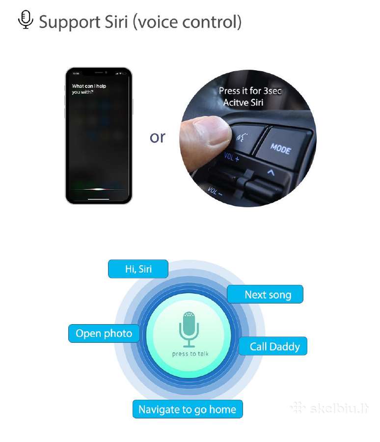 Apple carplay/android auto priedelis/adapteris - nuotraukos Nr. 11