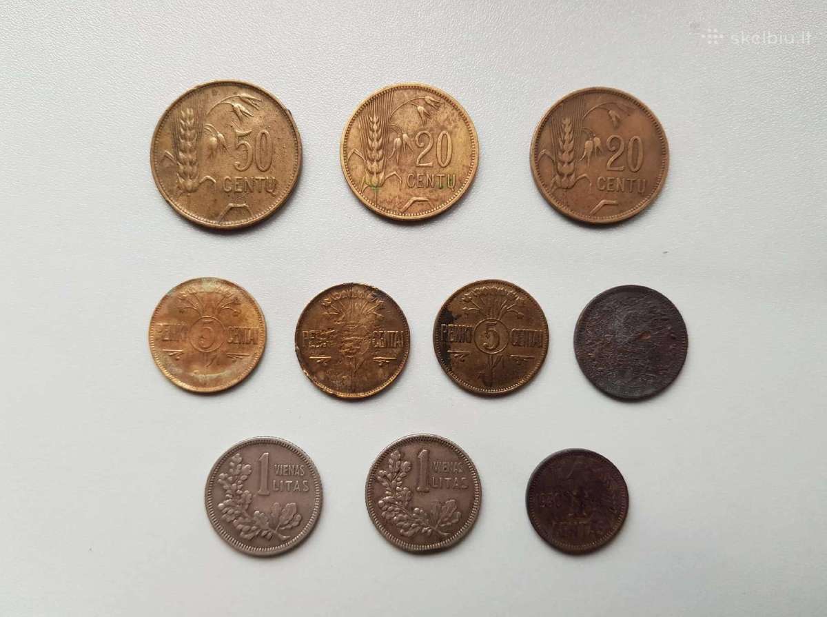Perku Lietuvos monetas,rinkinius. kaina sutartinė