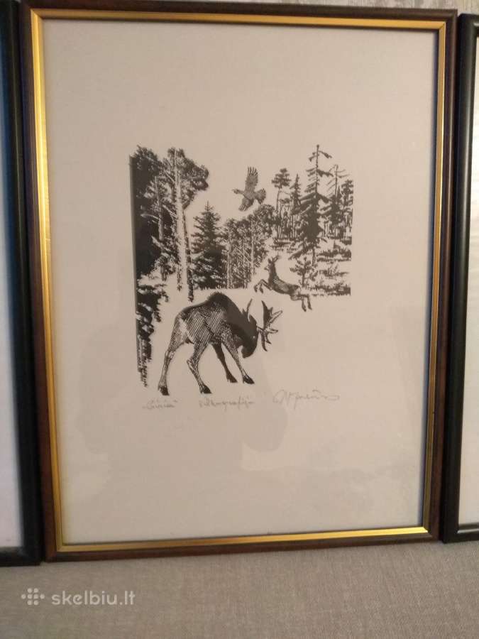 Šilkografija paveikslai - nuotraukos Nr. 3