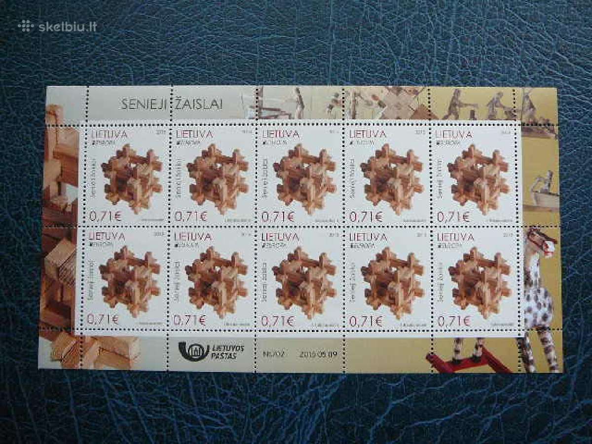 Lietuva 2015 Europa Zaislai svarus lit1187kl
