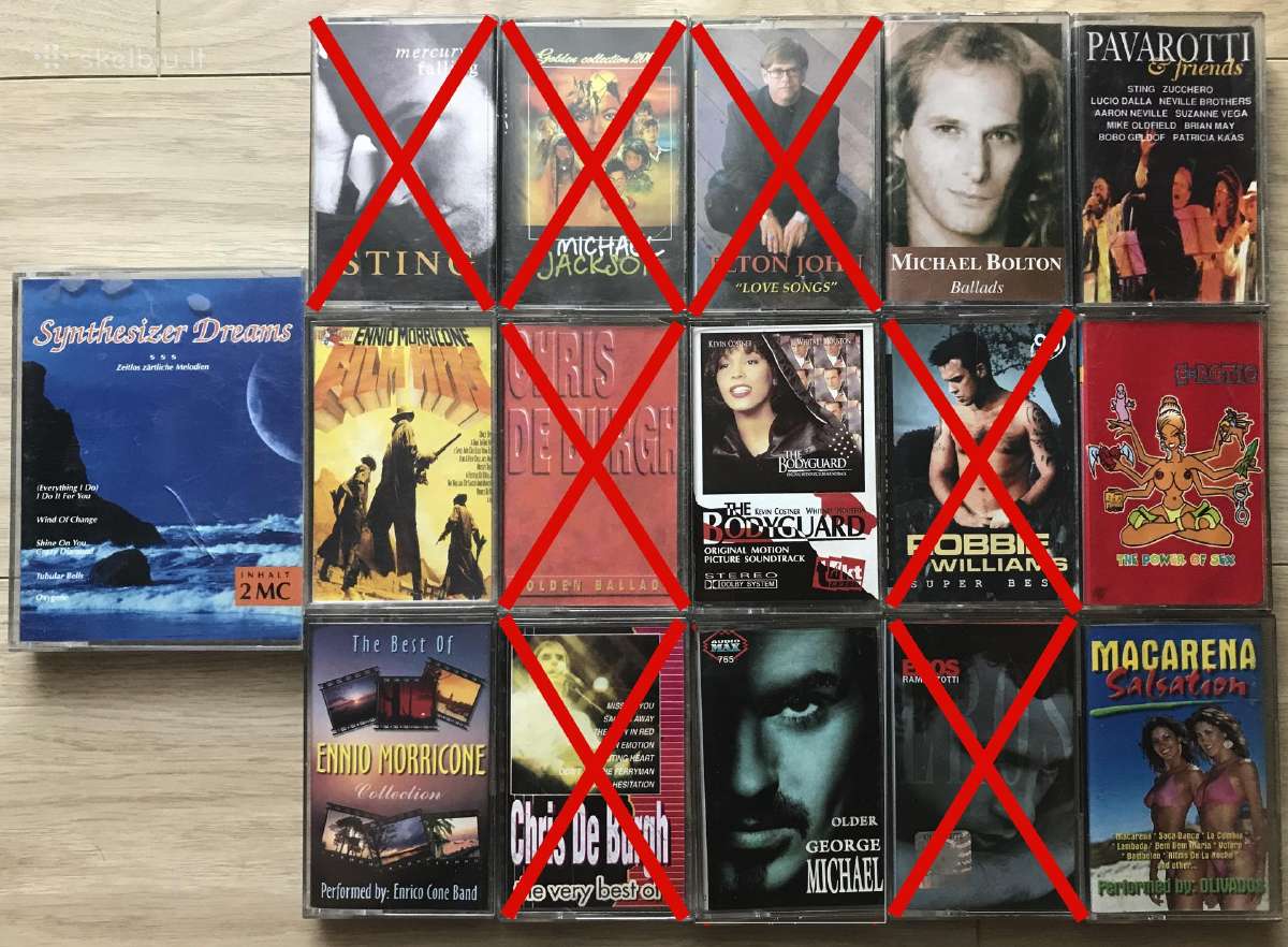 Audiokasetės