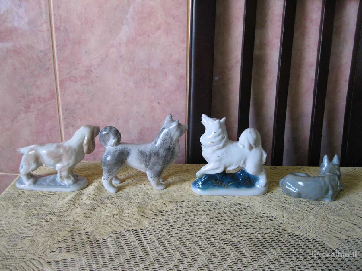 Porceliano Statuleles.zr. Foto .Be Defektu - nuotraukos Nr. 3
