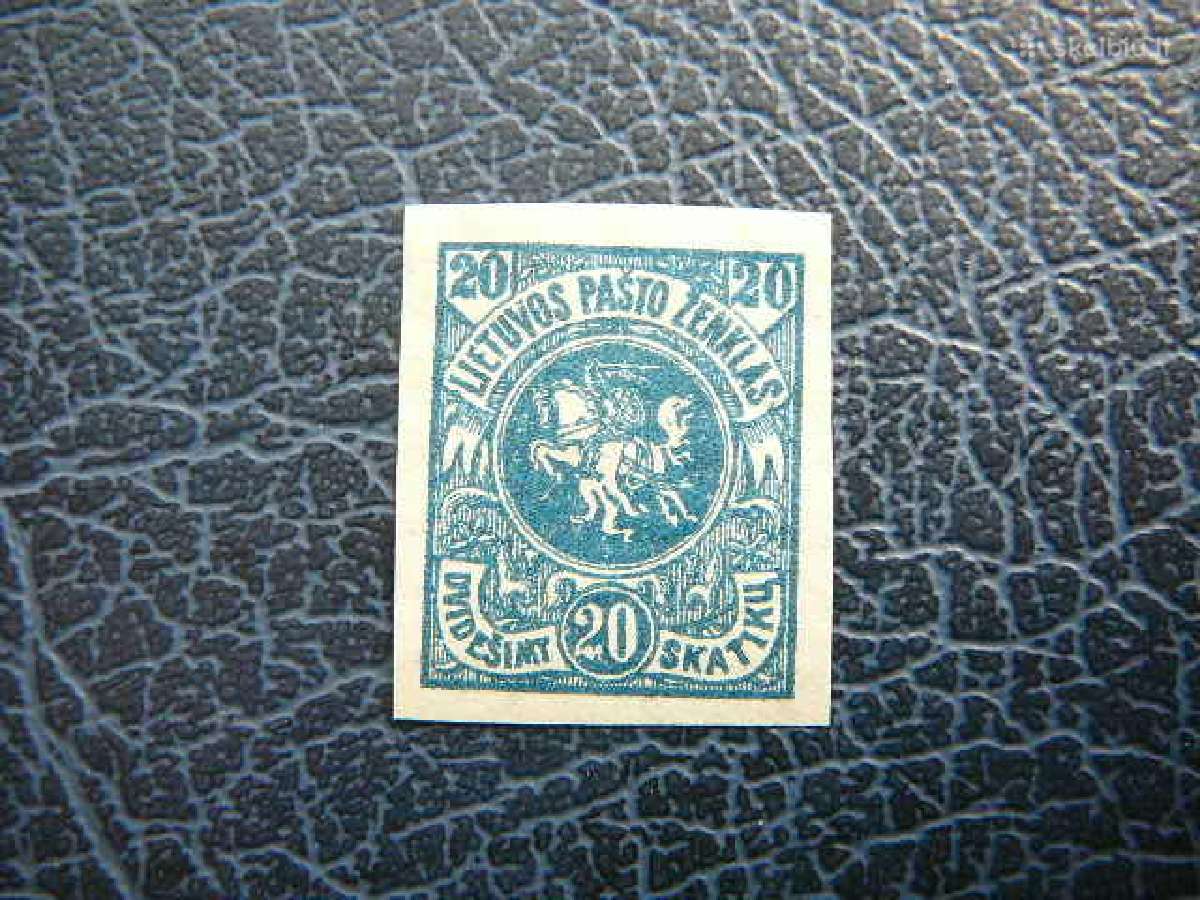 Lietuva 1921 Standartai svarus Mlh lit63xbs