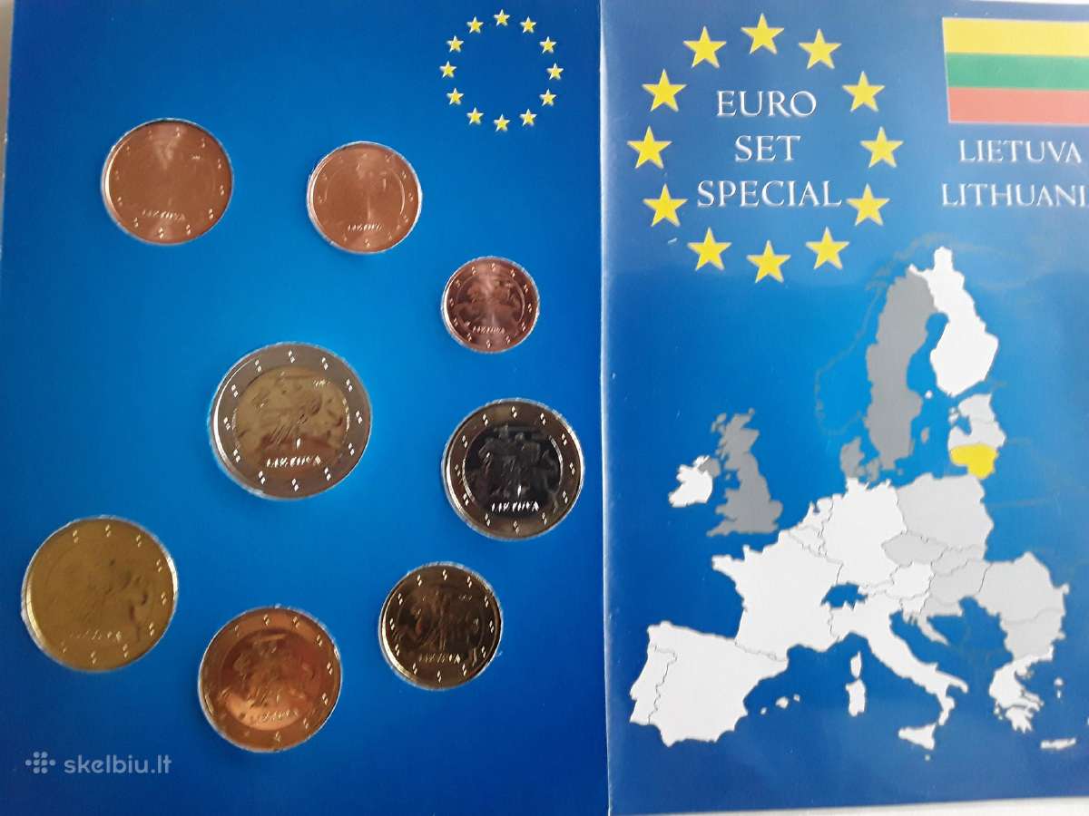 Gera dovana! Lietuviškas eurosetas. Unc. - nuotraukos Nr. 2