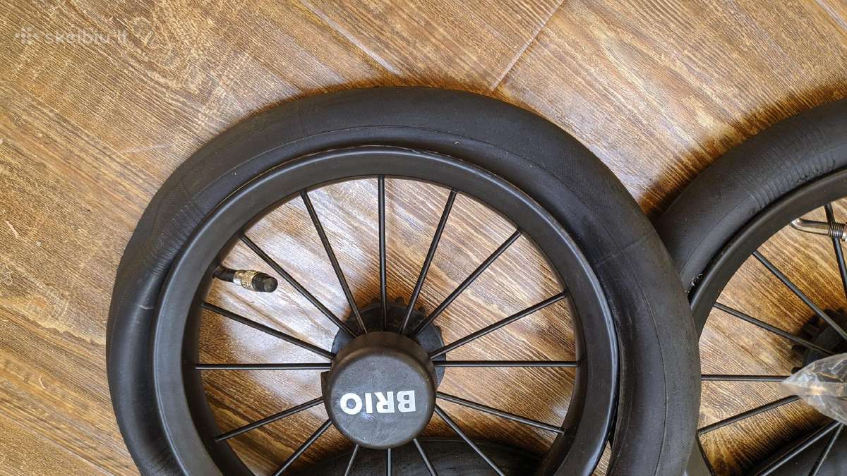 Brio vežimėlio ratlankiai su kameromis (2vnt.) - nuotraukos Nr. 2