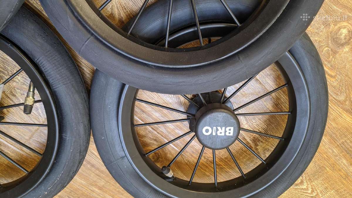 Brio vežimėlio ratlankiai su kameromis (2vnt.) - nuotraukos Nr. 5