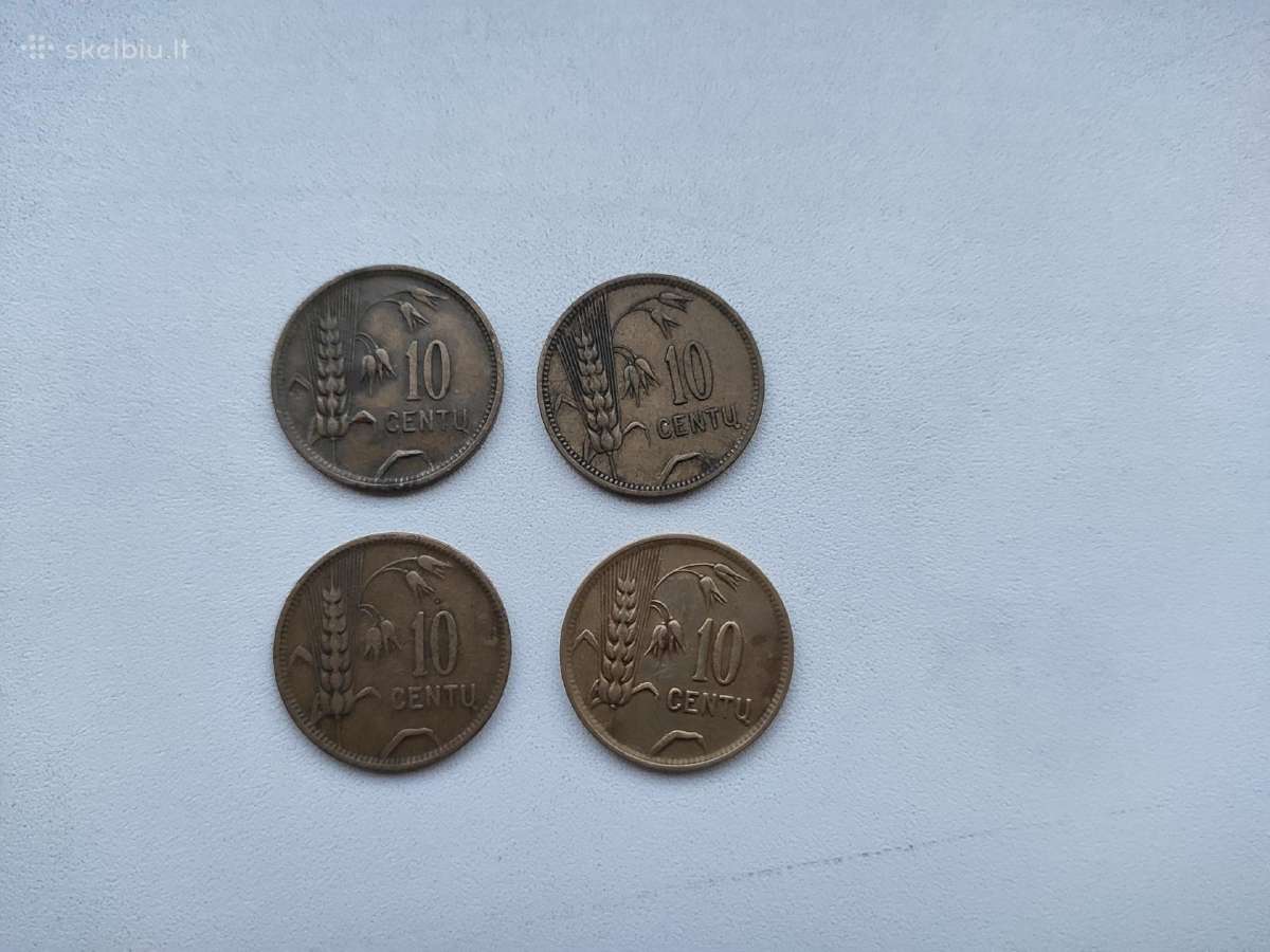 Tarpukario Lietuviški centai (10 centų)