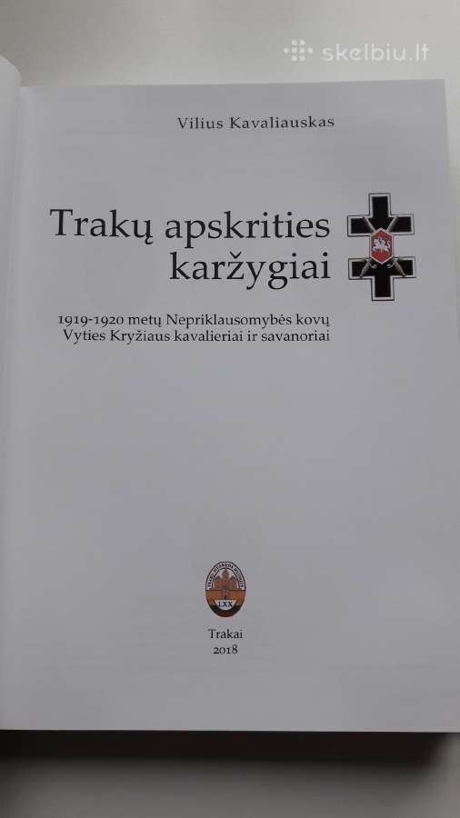 Knyga. Trakų apskrities karžygiai - nuotraukos Nr. 2