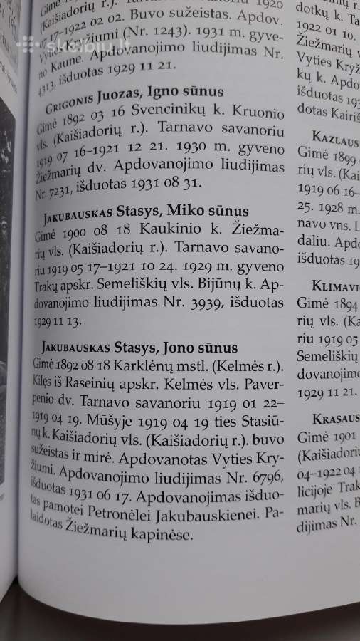 Knyga. Trakų apskrities karžygiai - nuotraukos Nr. 5