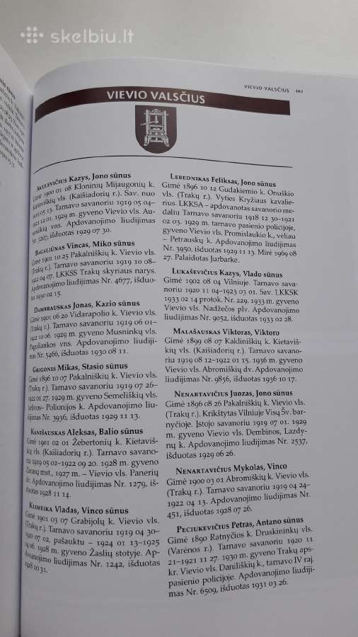 Knyga. Trakų apskrities karžygiai - nuotraukos Nr. 6