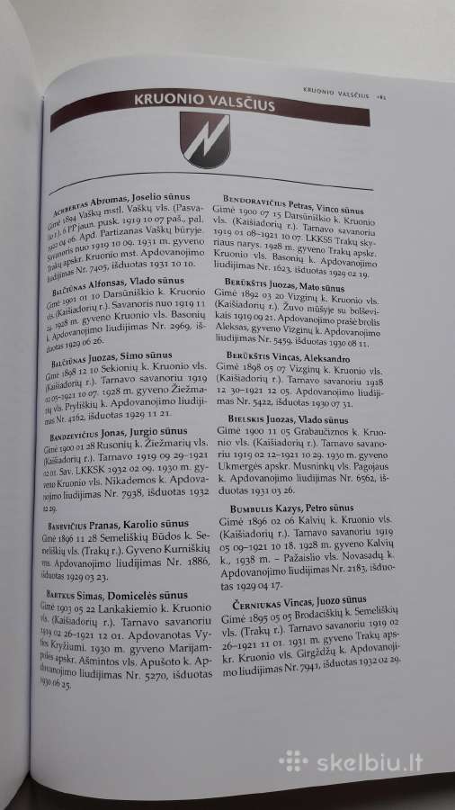 Knyga. Trakų apskrities karžygiai - nuotraukos Nr. 7