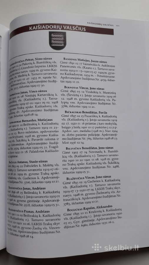 Knyga. Trakų apskrities karžygiai - nuotraukos Nr. 9