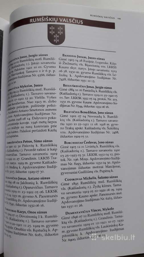 Knyga. Trakų apskrities karžygiai - nuotraukos Nr. 12