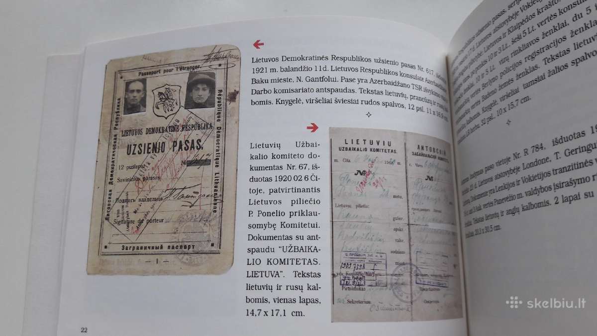 Knyga. Pasai ir asmens dokumentai Lietuvoje - nuotraukos Nr. 12