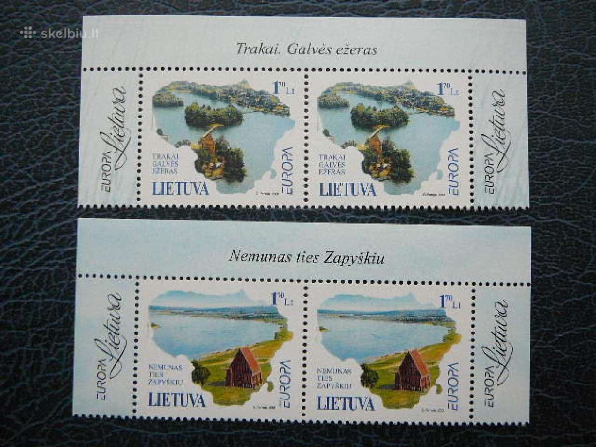 Lietuva 2001 Europa svarus lit756bk