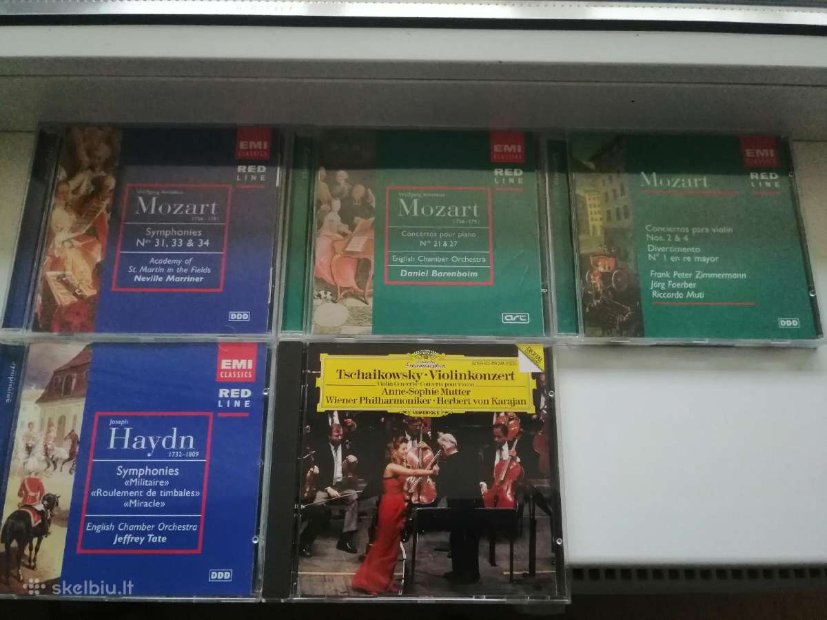 Klasikines muzikos CD