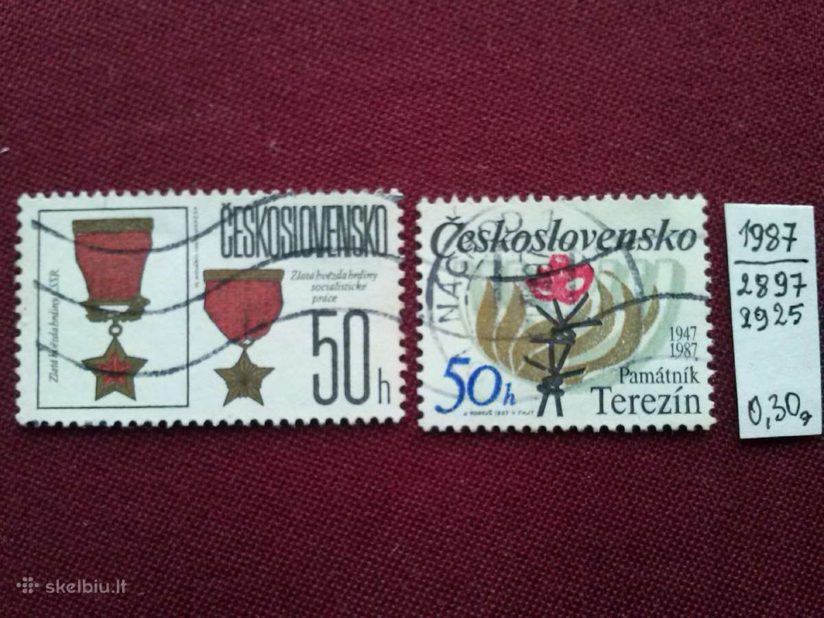 Čekoslovakija 1987 m. - nuotraukos Nr. 2