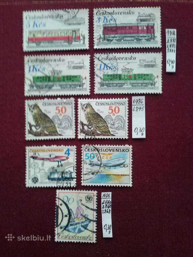 Čekoslovakija 1986 m. - nuotraukos Nr. 2