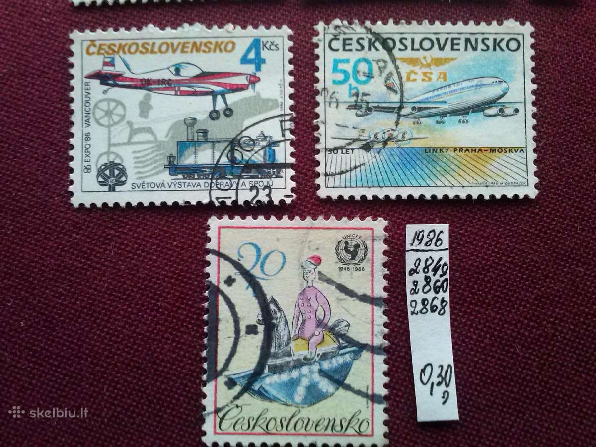 Čekoslovakija 1986 m. - nuotraukos Nr. 5