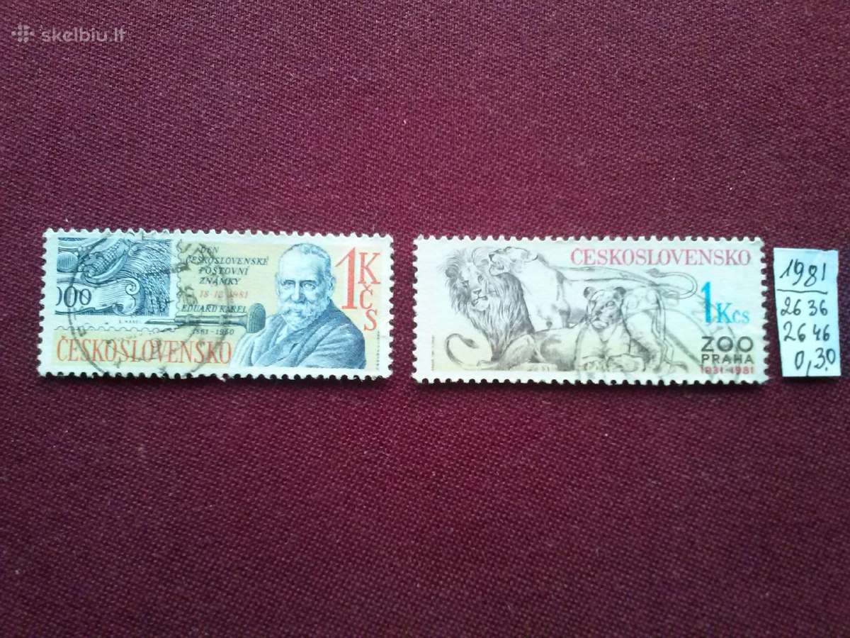 Čekoslovakija 1981 m. - nuotraukos Nr. 3