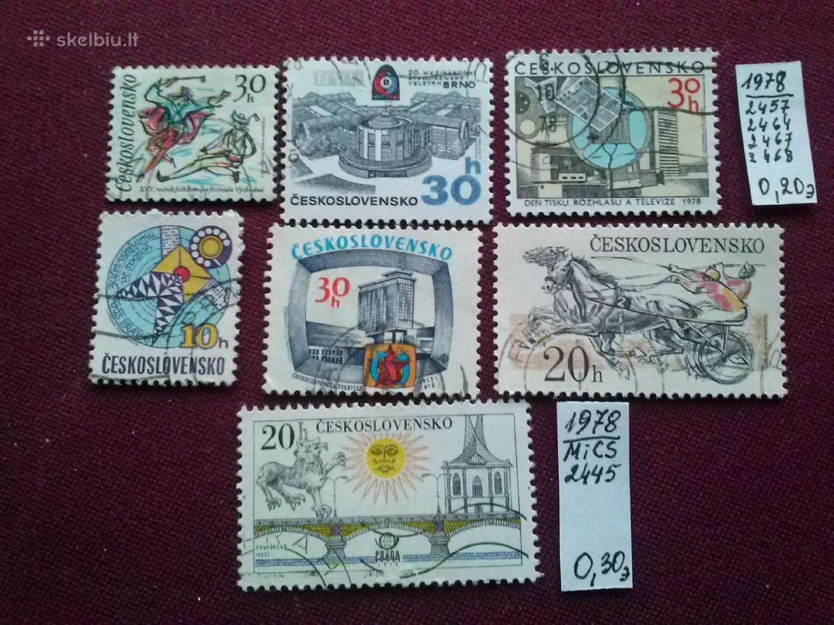 Čekoslovakija 1978 m. - nuotraukos Nr. 5