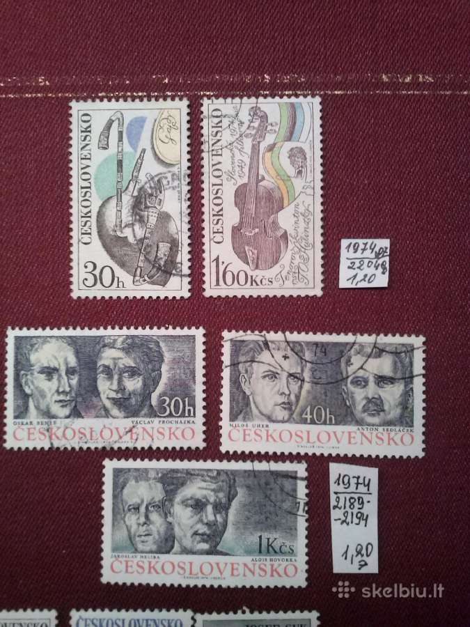 Čekoslovakija 1974 m. - nuotraukos Nr. 2