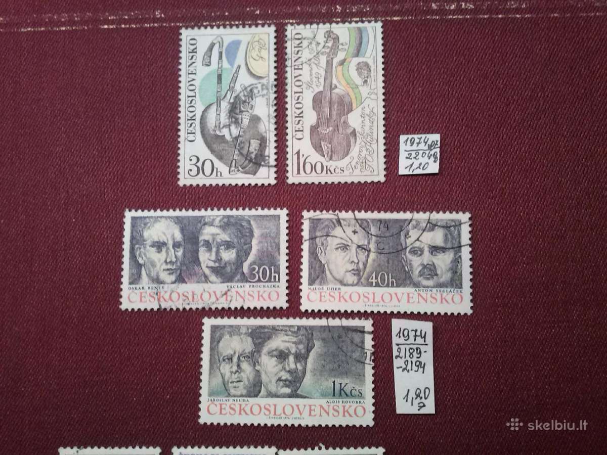 Čekoslovakija 1974 m. - nuotraukos Nr. 4