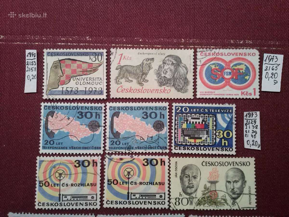 Čekoslovakija 1973 m. - nuotraukos Nr. 2