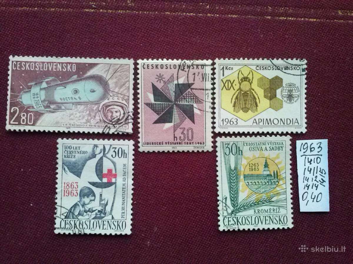 Čekoslovakija 1963 m. - nuotraukos Nr. 3
