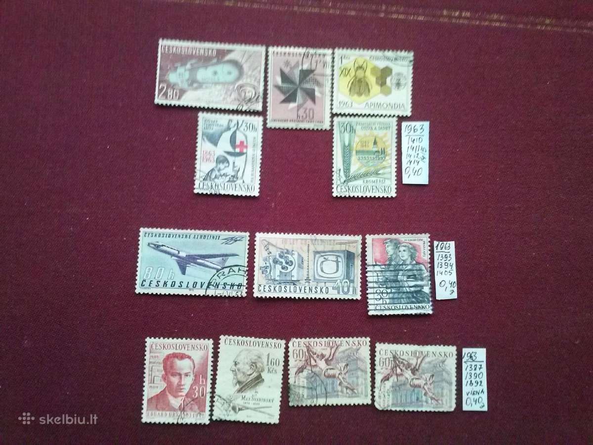 Čekoslovakija 1963 m. - nuotraukos Nr. 2