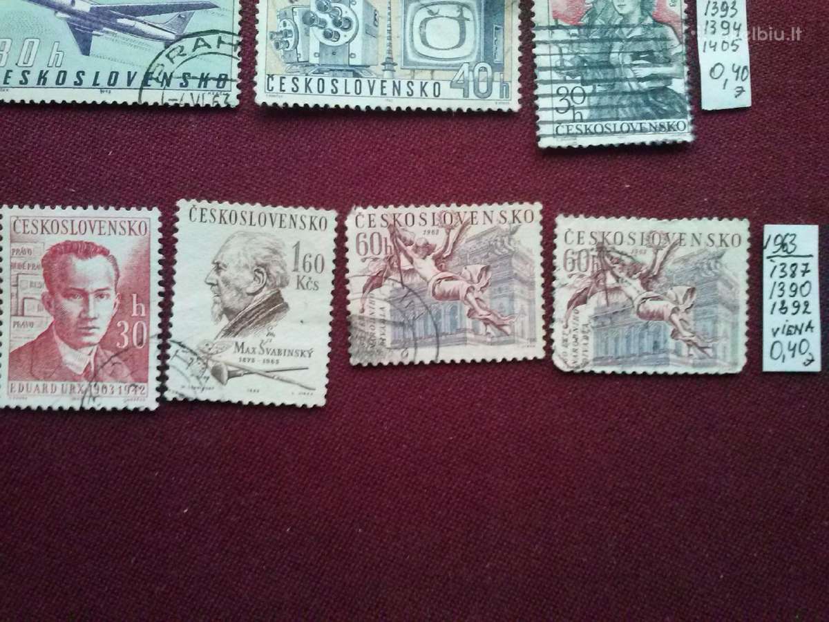 Čekoslovakija 1963 m. - nuotraukos Nr. 5