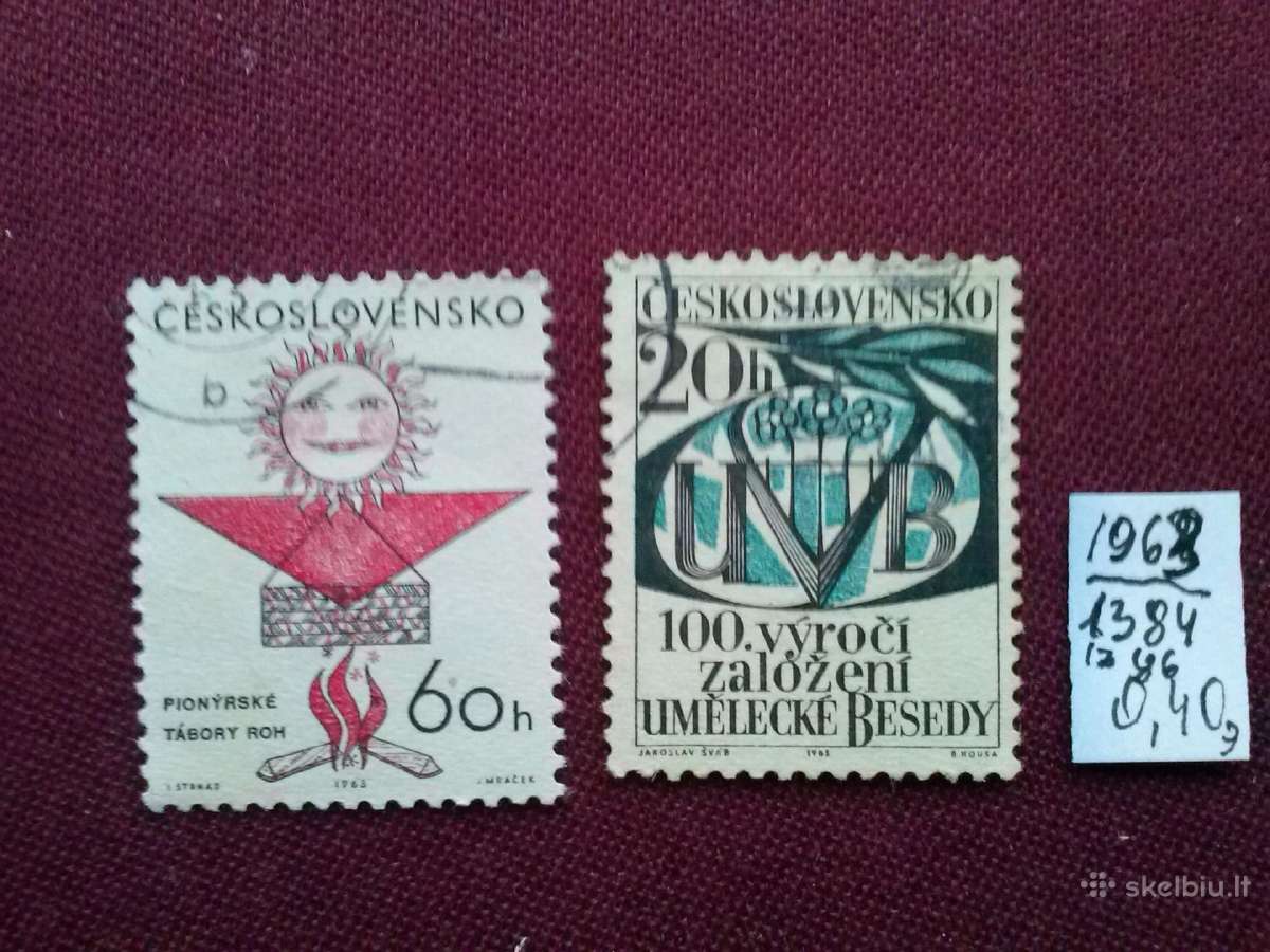 Čekoslovakija 1963 m. - nuotraukos Nr. 2