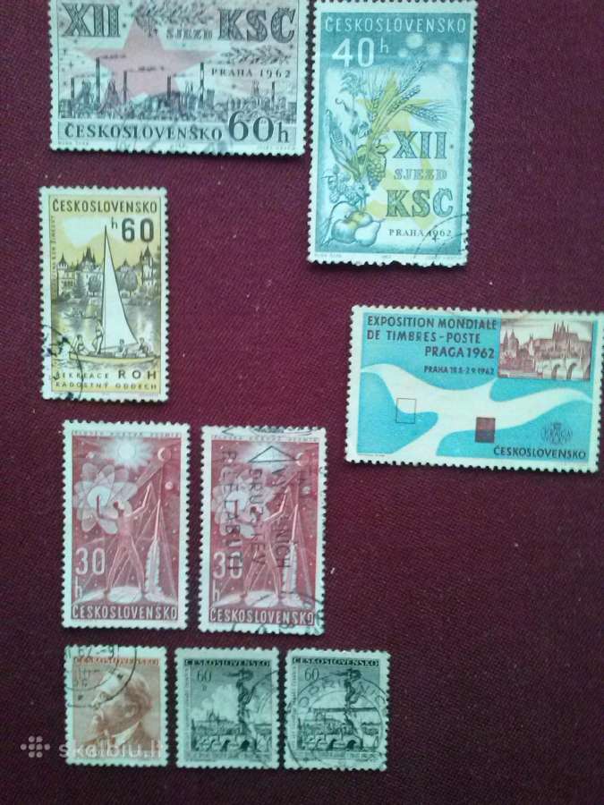 Čekoslovakija 1962 m.