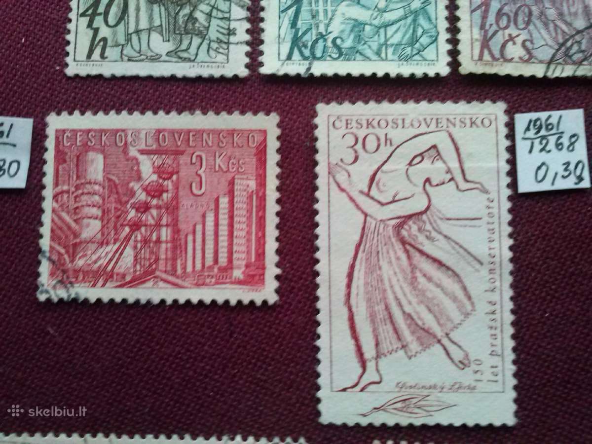 Čekoslovakija 1961 m. - nuotraukos Nr. 5
