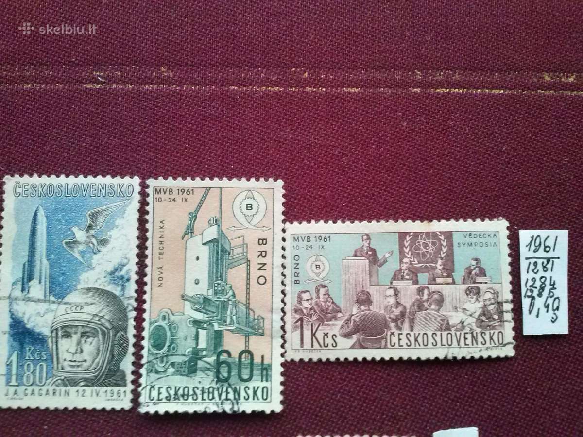 Čekoslovakija 1961 m. - nuotraukos Nr. 3