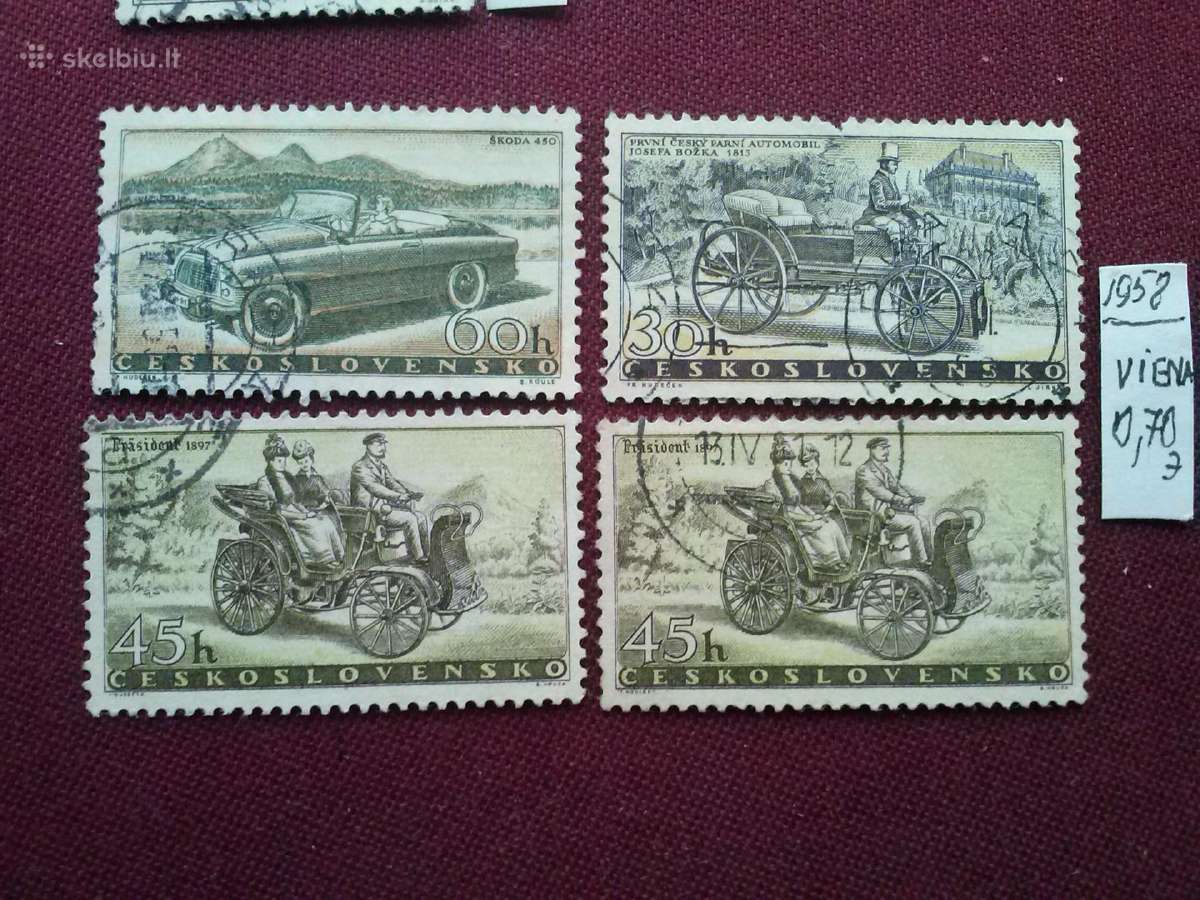 Čekoslovakija 1958 m.