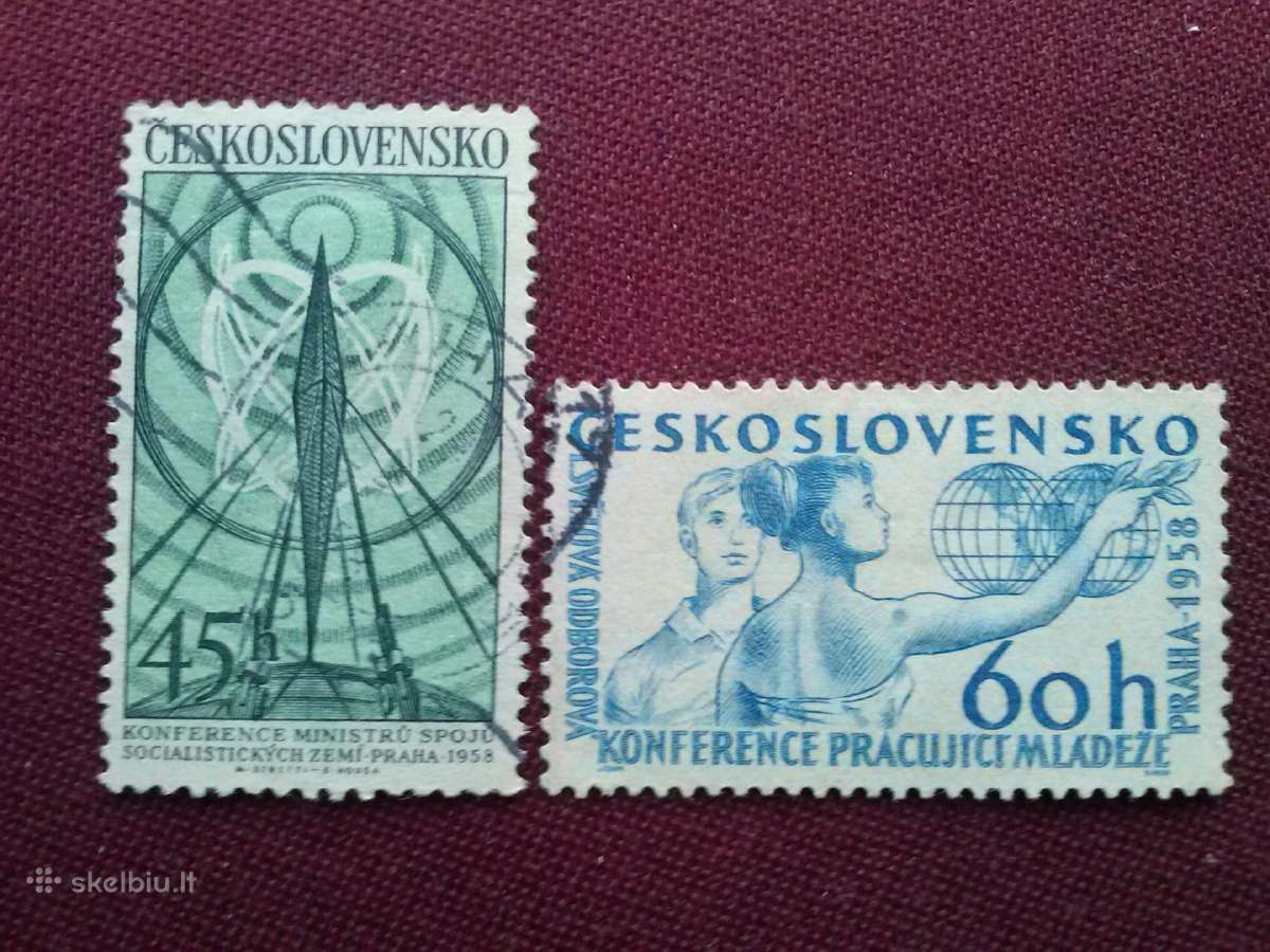 Čekoslovakija 1958 m.