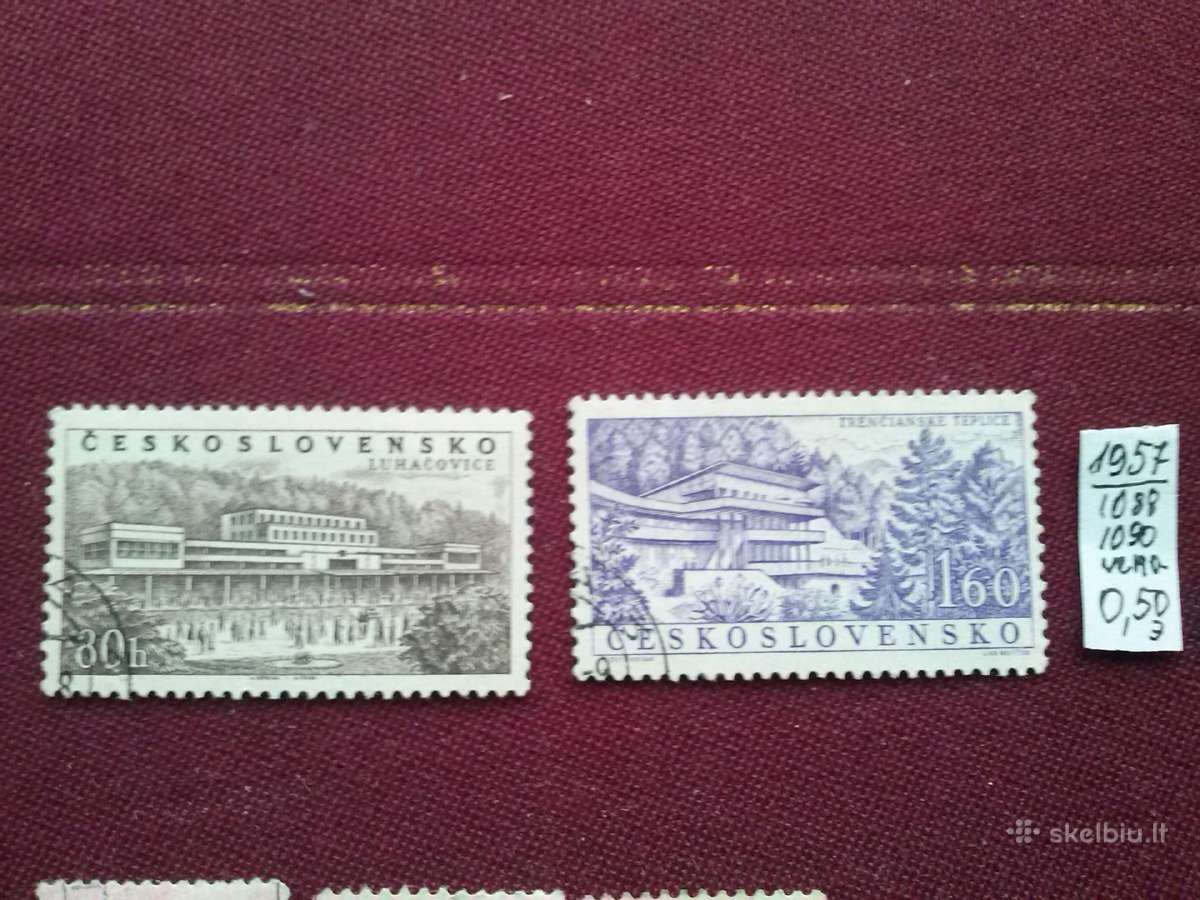 Čekoslovakija 1957 m. - nuotraukos Nr. 2