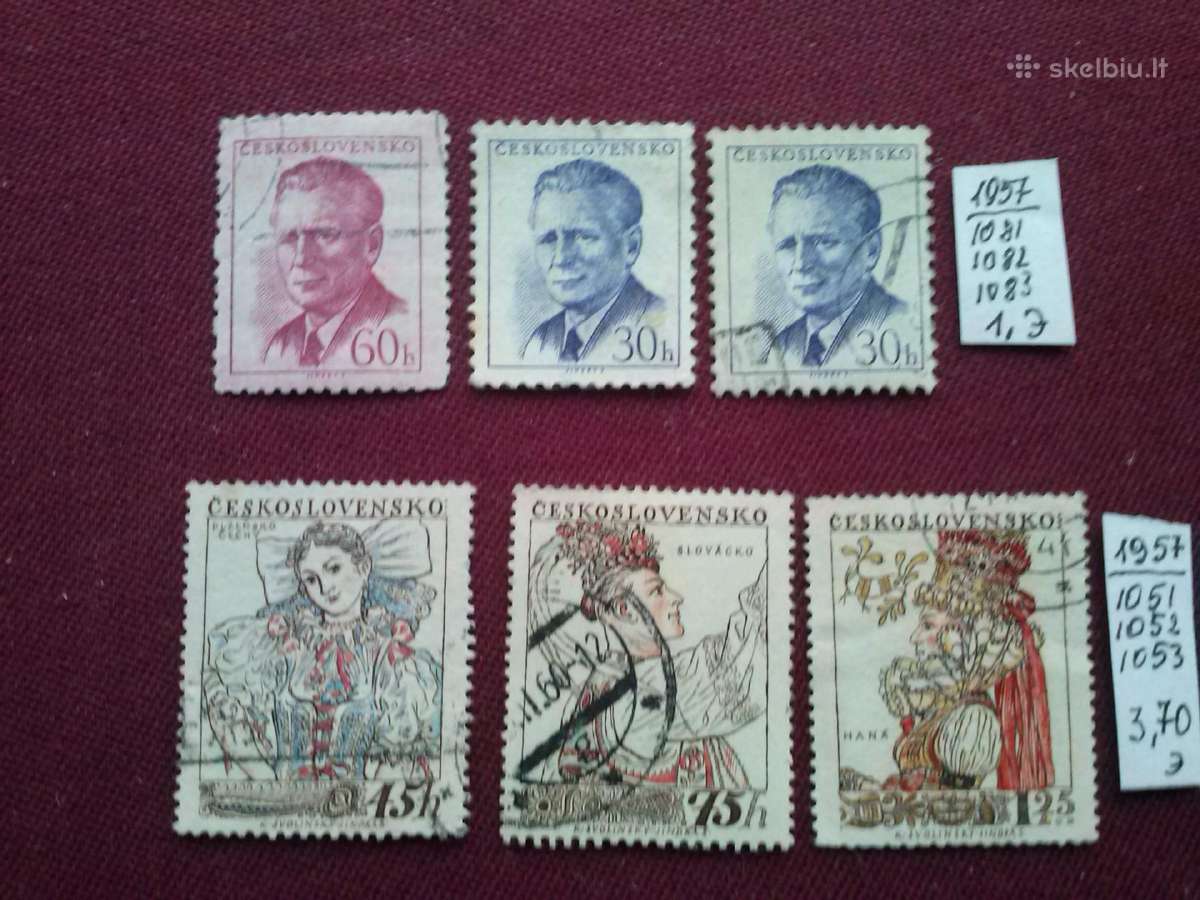 Čekoslovakija 1957 m. - nuotraukos Nr. 3