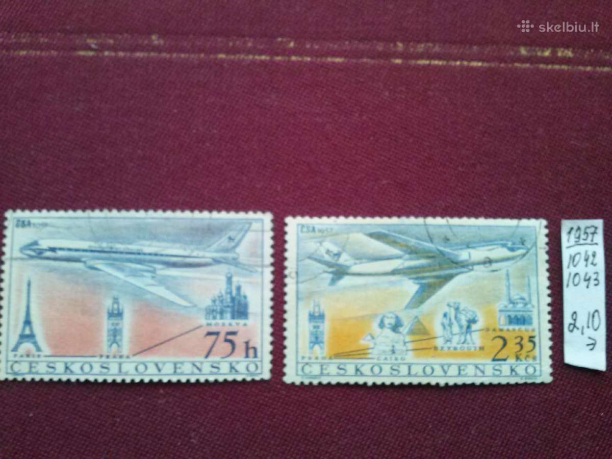 Čekoslovakija 1957 m - nuotraukos Nr. 3