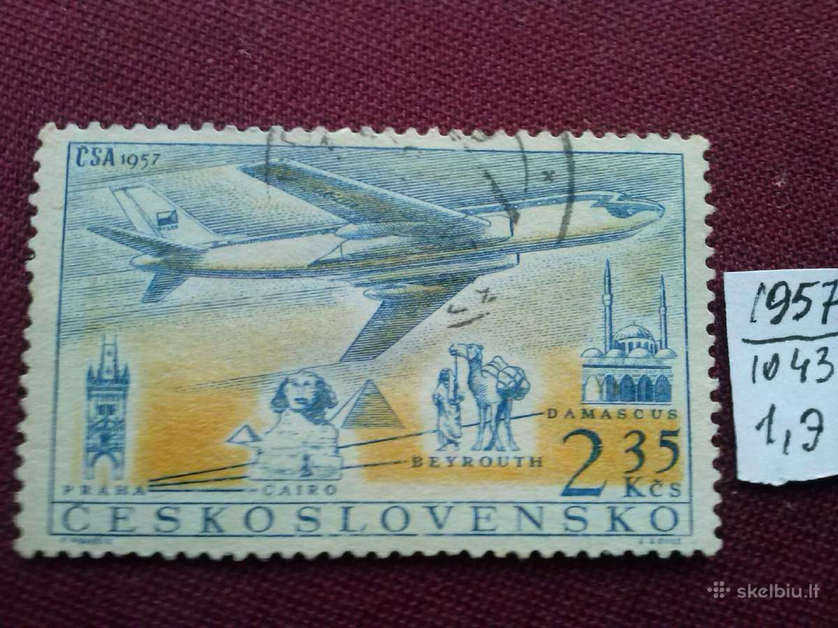 Čekoslovakija 1957 m - nuotraukos Nr. 5