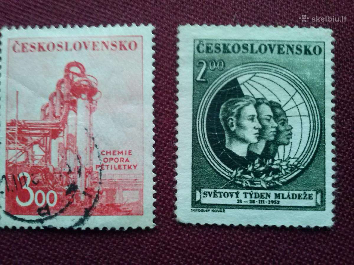 Čekoslovakija 1952 m.