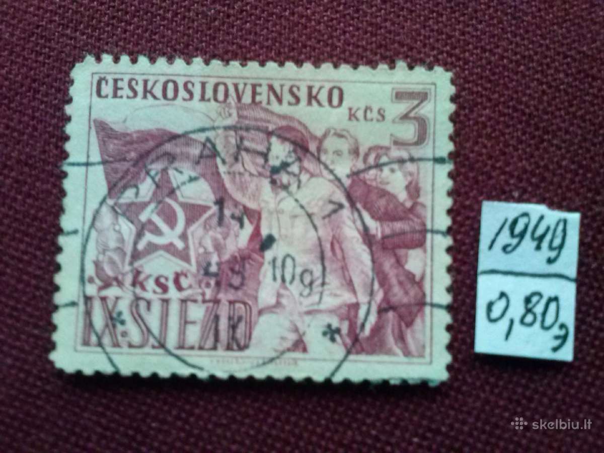 Čekoslovakija 1949 m. - nuotraukos Nr. 4