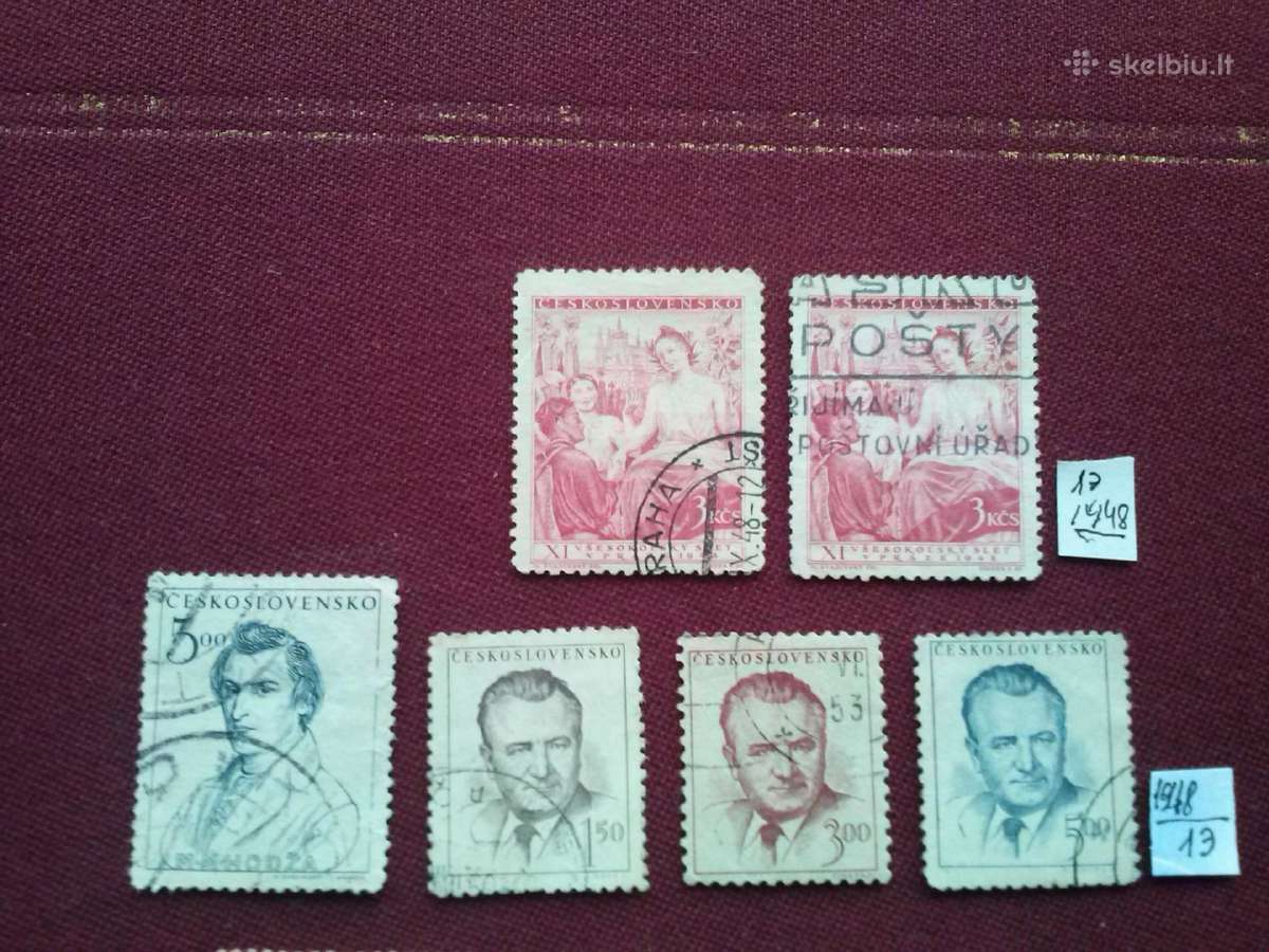 Čekoslovakija 1948 m. - nuotraukos Nr. 2