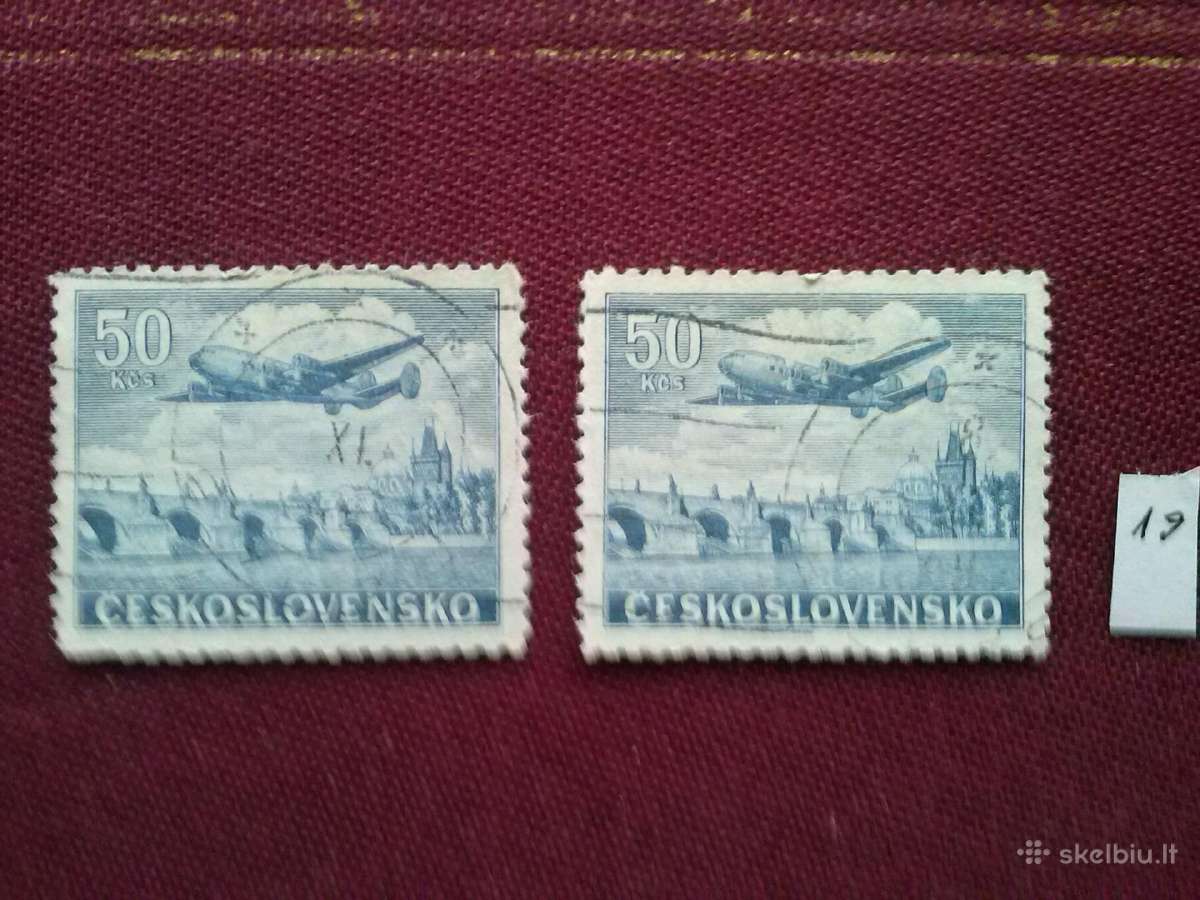 Čekoslovakija 1946 m - nuotraukos Nr. 3