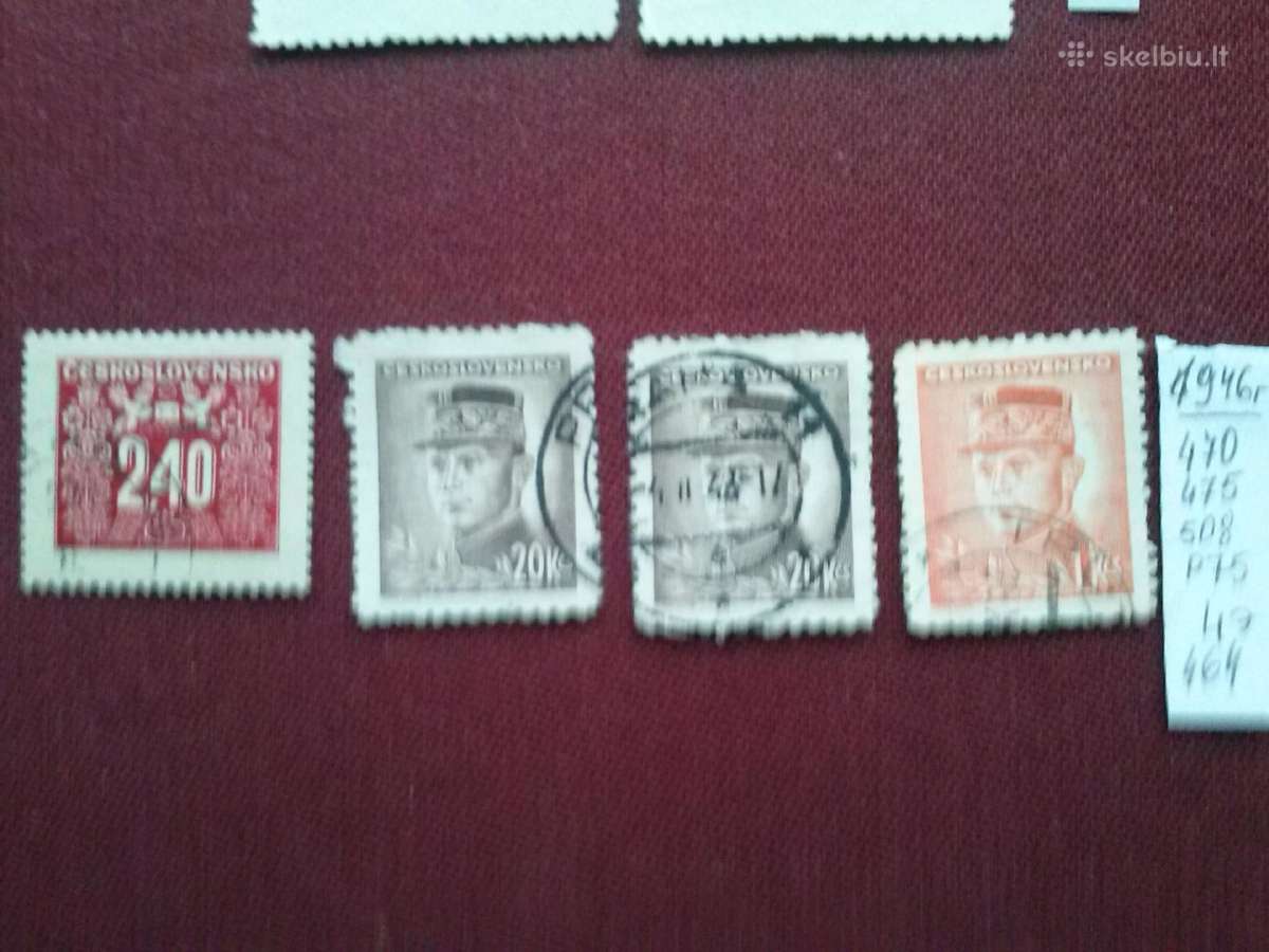 Čekoslovakija 1946 m - nuotraukos Nr. 5